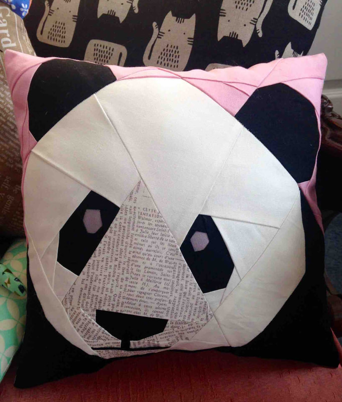 Panda Pillow by Phoebe